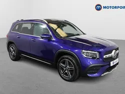 Blue Used 2022 Mercedes GLB200 AMG Line Premium Plus SUV | £29,549 (Fair price)