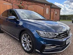 Blue Used 2020 VW Passat R-line Sedan | £11,750 (Fair price)