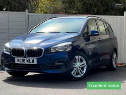 Blue Used 2018 BMW 218 Gran Tourer Sport Line MPV | £9,995 (Super price)