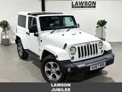 White Used 2017 Jeep Wrangler Overland SUV | £27,990 (Fair price)