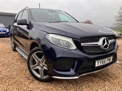 Blue Used 2017 Mercedes GLE350 AMG line SUV | £16,995 (Good price)