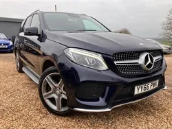 Blue Used 2017 Mercedes GLE350 AMG line SUV | £16,650 (Good price)