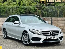 Silver Used 2017 Mercedes C250 AMG Line Premium Plus Estate | £16,749 (Fair price)