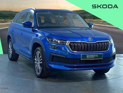 Blue Used 2024 Skoda Kodiaq LAURIN & KLEMENT SUV | £33,495 (Fair price)