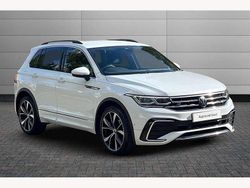 Pure white Used 2023 VW Tiguan R-line SUV | £28,290 (Fair price)