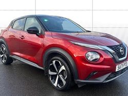 Red Used 2021 Nissan Juke Tekna SUV | £13,814 (Fair price)