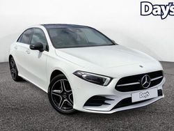 White Used 2022 Mercedes A250 AMG Line Premium Plus Sedan | £19,765 (Fair price)