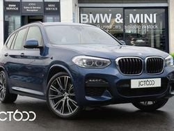 Blue Used 2021 BMW X3 M Sport SUV | £21,750 (Good price)
