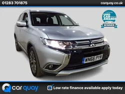 Silver Used 2016 Mitsubishi Outlander SUV | £12,795 (Fair price)