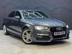 Grey Used 2015 Audi A3 S-Line Sedan | £9,295 (Fair price)