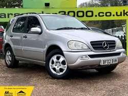 Silver Used 2002 Mercedes ML320 SUV | £2,350