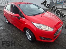 Red Used 2014 Ford Fiesta Zetec Hatchback | £2,495 (Fair price)