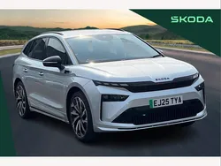 Silver New 2025 Skoda Enyaq iV SportLine SUV | £47,995