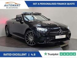 Black Used 2022 Mercedes E300 AMG line Cabriolet | £39,995 (Fair price)