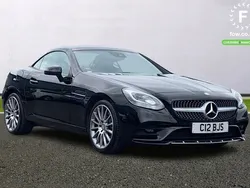 Black Used 2017 Mercedes SLC300 AMG line Cabriolet | £18,499 (Fair price)