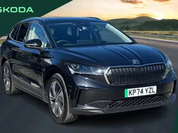 Black Used 2024 Skoda Enyaq iV SUV | £30,989 (Good price)