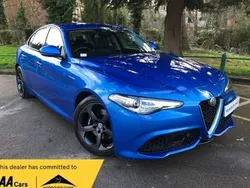 Blue Used 2017 Alfa Romeo Giulia Veloce Sedan | £18,995 (A bit pricey)