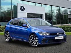 Reef blue Used 2023 VW Polo Life Hatchback | £15,991 (Fair price)