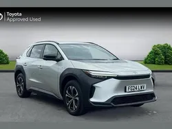 Sterling silver Used 2024 Toyota bZ4X SUV | £24,797 (Fair price)