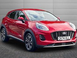 Fantastic red Used 2024 Ford Puma Titanium Hatchback | £18,300 (Fair price)