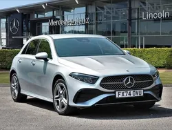 Metallic paint hightech silver Used 2024 Mercedes A250 Executive Hatchback | £28,499