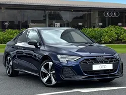 Blue New 2025 Audi A3 Black Edition Sedan | £33,990 (Good price)