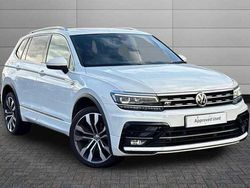 White Used 2019 VW Tiguan Allspace R-line SUV | £20,995 (Fair price)