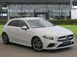 White Used 2020 Mercedes A200 AMG Line Premium Hatchback | £16,985 (Fair price)