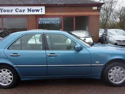 Blue Used 2000 Mercedes C280 Elegance Sedan | £1,495