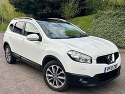 White Used 2010 Nissan Qashqai +2 Tekna SUV | £4,250 (Fair price)