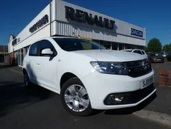 White Used 2019 Dacia Sandero Comfort Hatchback | £6,495 (Fair price)