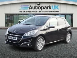 Black Used 2016 Peugeot 208 Allure Hatchback | £6,295 (Fair price)