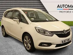 White Used 2017 Vauxhall Zafira Tourer SRi MPV | £7,990 (Fair price)