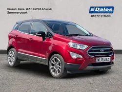 Red Used 2018 Ford Ecosport Titanium SUV | £11,750 (A bit pricey)