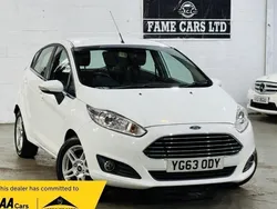 White Used 2014 Ford Fiesta Zetec Hatchback | £4,500 (Fair price)