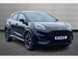 Black Used 2021 Ford Puma ST-Line X SUV | £12,993 (Fair price)