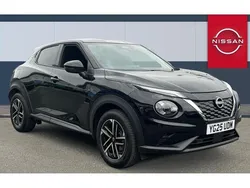 Black Used 2025 Nissan Juke N-Connecta SUV | £21,310 (Fair price)