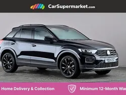 Black Used 2021 VW T-Roc Black Edition SUV | £20,697 (Fair price)