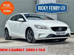White Used 2016 Volvo V40 R-Design Estate | £8,995 (Expensive)