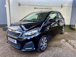 Black Used 2015 Peugeot 108 Active Hatchback | £3,995 (Fair price)