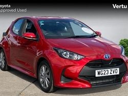 Red Used 2023 Toyota Yaris Hybrid Hatchback | £17,604 (Good price)