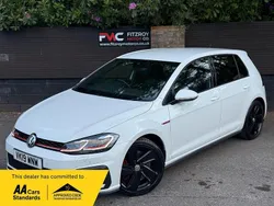 White Used 2019 VW Golf VII GTI Hatchback | £20,995 (Good price)