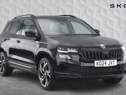 Black Used 2024 Skoda Karoq SportLine SUV | £29,755 (Good price)