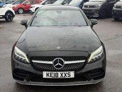 Black Used 2018 Mercedes C300 AMG line Coupe | £16,995 (Fair price)