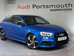 Blue Used 2020 Audi S3 Black Edition Hatchback | £25,890 (Good price)