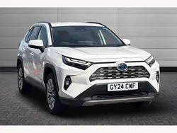 Pure white Used 2024 Toyota RAV4 Hybrid SUV | £33,501 (Fair price)