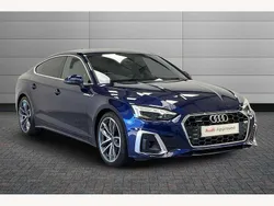 Blue Used 2023 Audi A5 Sportback S-Line Hatchback | £29,950 (Fair price)