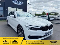 White Used 2019 BMW 530 Impressive Estate | £19,295