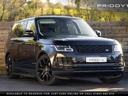 Black Used 2018 Land Rover Range Rover Autobiography SUV | £37,970 (Expensive)