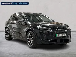 Black Used 2024 Audi Q6 e-tron Advanced SUV | £56,932 (Fair price)